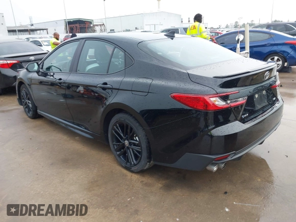 2025 Toyota Camry LE with VIN 4T1DAACKXSU526497, listed as a IAAI auction lot 42211721 with 22,312 mi miles and . Bid and sale history available at DreamBid. Image 3.