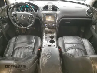 2014 Buick Enclave Leather with VIN 5GAKRBKD5EJ182453, listed as a Copart auction lot 47258225 with 117,424 mi miles and Salvage Title. Bid and sale history available at carsss.com. Image 8.