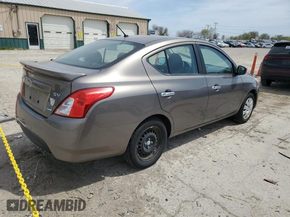 2015 Nissan Versa SV with VIN 3N1CN7AP9FL842255, listed as a Copart auction lot 53394275 with 92,568 mi miles and Clean Title. Bid and sale history available at carsss.com. Image 3.