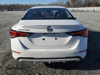 2022 Nissan Sentra SV with VIN 3N1AB8CV6NY206041, listed as a Copart auction lot 49298975 with 55,482 mi miles and Salvage Title. Bid and sale history available at carsss.com. Image 6.