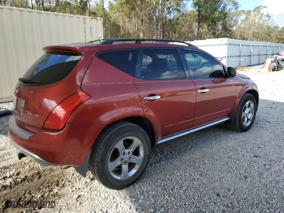 2007 Nissan Murano S with VIN JN8AZ08WX7W600541, listed as a Copart auction lot 78863214 with 105,238 mi miles and Clean Title. Bid and sale history available at carsss.com. Image 3.