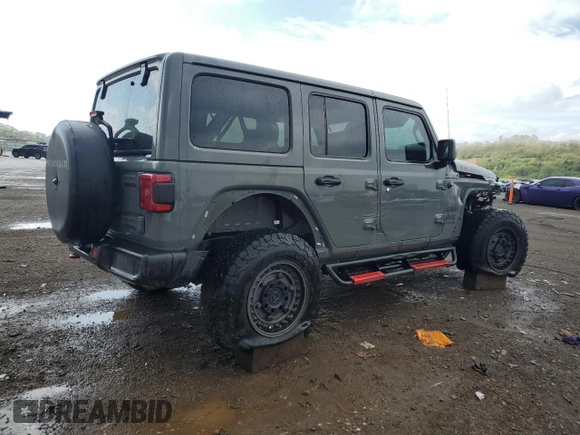 2020 Jeep Wrangler Unlimited Rubicon с VIN 1C4HJXFNXLW131160, выставлен на аукционе Copart как лот 54761455 с пробегом 85 225 миль миль и Списание • Salvage title. История ставок и продаж доступна на DreamBid. Изображение 3.