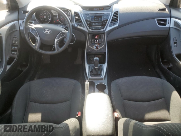 2016 Hyundai Elantra SE with VIN 5NPDH4AE8GH683400, listed as a Copart auction lot 51216025 with 179,569 mi miles and Salvage title. Bid and sale history available at DreamBid. Image 8.