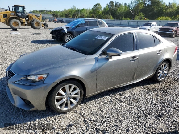 2015 Lexus IS 250 with VIN JTHBF1D27F5077712, listed as a Copart auction lot 52624375 with 135,980 mi miles and Salvage Title. Bid and sale history available at carsss.com. Image 1.