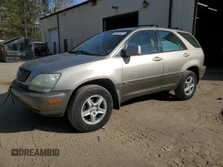 2002 Lexus RX 300 with VIN JTJGF10U420130076, listed as a Copart auction lot 50635835 with 223,819 mi miles and Salvage Title. Bid and sale history available at carsss.com. Image 1.