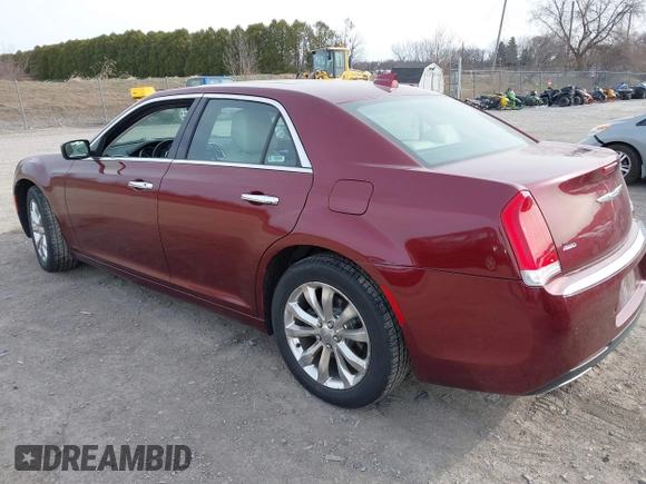 2017 Chrysler 300 with VIN 2C3CCAKG1HH647930, listed as a IAAI auction lot 41902096 with 79,565 mi miles. Bid and sale history available at carsss.com. Image 3.