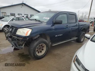 2006 Nissan Titan LE z VIN 1N6AA07B26N503160, wystawiony jako Copart lot #87855545 z przebiegiem 239 338 mil mil oraz Szkoda całkowita • Salvage title. Historia ofert i sprzedaży dostępna na DreamBid. Obrazek 1.