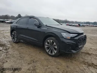 2024 Audi Q8 Premium Plus with VIN WA1EVBF1XRD016466, listed as a Copart auction lot 86652034 with 6,139 mi miles and Salvage Title. Bid and sale history available at carsss.com. Image 4.