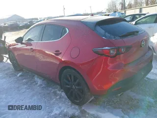 2022 Mazda Mazda3 Hatchback Premium with VIN JM1BPAML1N1515069, listed as a IAAI auction lot 41311726 with 30,198 mi miles. Bid and sale history available at carsss.com. Image 3.