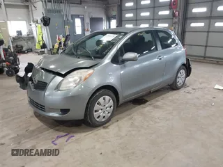 2008 Toyota Yaris with VIN JTDJT923485176488, listed as a IAAI auction lot 41866638 with 129,612 mi miles. Bid and sale history available at carsss.com. Image 2.