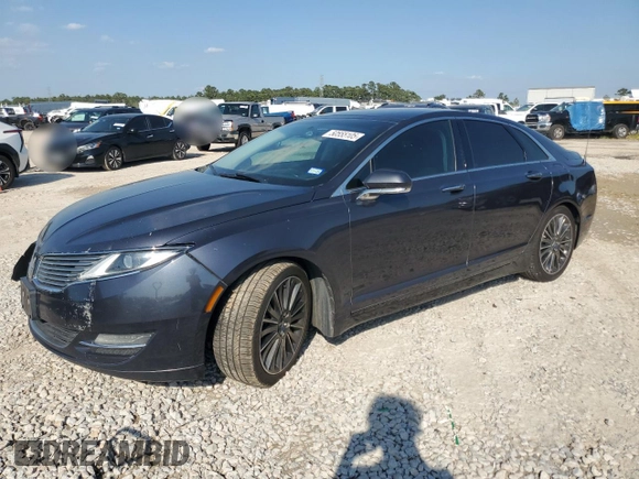 2014 Lincoln MKZ z VIN 3LN6L2JK6ER833317, wystawiony jako Copart lot #50555105 z przebiegiem 157 510 mil mil oraz Szkoda całkowita • Salvage title. Historia ofert i sprzedaży dostępna na DreamBid. Obrazek 1.