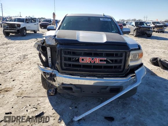 2014 GMC Sierra 1500 SLE with VIN 1GTR1UEC0EZ395573, listed as a Copart auction lot 88045455 with 195,309 mi miles and Salvage Title. Bid and sale history available at carsss.com. Image 5.