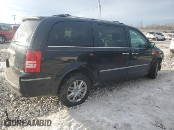 2010 Chrysler Town & Country Limited with VIN 2A4RR7DX2AR387410, listed as a Copart auction lot 43850825 with 174,436 mi miles and Clean Title. Bid and sale history available at carsss.com. Image 3.