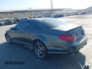 2011 Mercedes-Benz CL-Class CL 63 AMG with VIN WDDEJ7EB9BA027285, listed as a IAAI auction lot 41977740 with 64,040 mi miles. Bid and sale history available at carsss.com. Image 3.