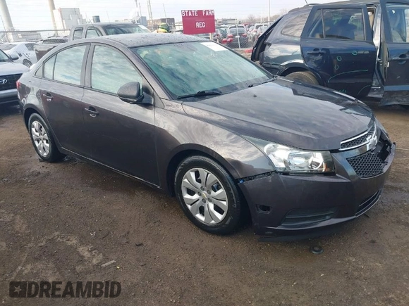 2014 Chevrolet Cruze LS with VIN 1G1PA5SH5E7436409, listed as a IAAI auction lot 41876578 with 210,863 mi miles and . Bid and sale history available at DreamBid. Image 1.