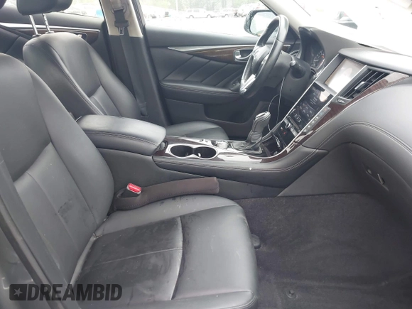 2019 Infiniti Q50 Luxe z VIN JN1EV7AP5KM518681, wystawiony jako IAAI lot #41958746 z przebiegiem 66 629 mil mil oraz . Historia ofert i sprzedaży dostępna na DreamBid. Obrazek 5.