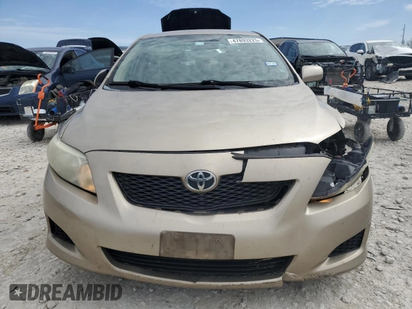 2009 Toyota Corolla with VIN 1NXBU40EX9Z055153, listed as a Copart auction lot 47893225 with 305,422 mi miles and Salvage Title. Bid and sale history available at carsss.com. Image 5.
