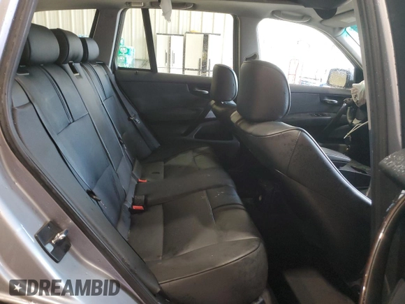 2007 BMW X3 3.0si with VIN WBXPC93437WF11868, listed as a Copart auction lot 63871695 with 149,953 mi miles and Salvage title. Bid and sale history available at DreamBid. Image 11.
