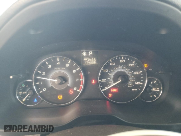 2010 Subaru Outback Limited Power Moon with VIN 4S4BRCKC1A3339417, listed as a Copart auction lot 54914835 with 174,208 mi miles and Salvage title. Bid and sale history available at DreamBid. Image 9.