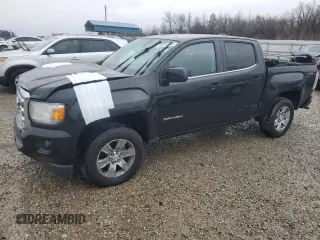 2016 GMC Canyon 4WD SLE with VIN 1GTG6CE37G1270655, listed as a Copart auction lot 43315965 with 103,942 mi miles and Salvage Title. Bid and sale history available at carsss.com. Image 1.