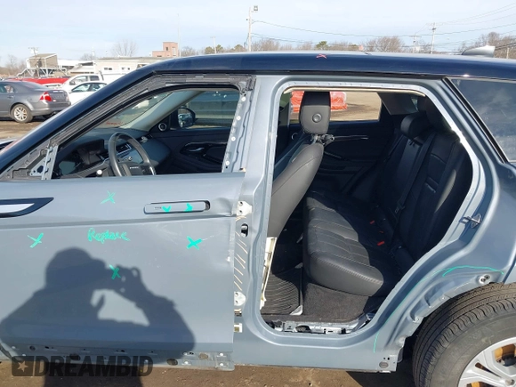 2023 Land Rover Range Rover Evoque S with VIN SALZJ2FX4PH191446, listed as a IAAI auction lot 41651564 with 26,028 mi miles and . Bid and sale history available at DreamBid. Image 6.