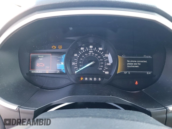 2019 Ford Edge SEL with VIN 2FMPK4J90KBC31202, listed as a Copart auction lot 61411485 with 93,524 mi miles and Clean title. Bid and sale history available at DreamBid. Image 9.