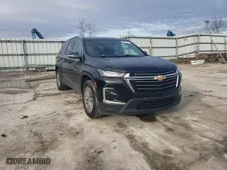 2022 Chevrolet Traverse LT Leather with VIN 1GNEVHKW6NJ110728, listed as a Copart auction lot 86633104 with 84,506 mi miles and Salvage Title. Bid and sale history available at carsss.com. Image 11.
