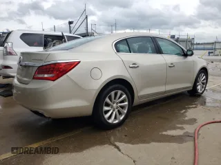 2014 Buick LaCrosse Leather with VIN 1G4GB5G35EF246404, listed as a Copart auction lot 52723805 with 154,352 mi miles and Salvage Title. Bid and sale history available at DreamBid. Image 3.