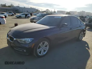 2016 BMW 3 Series 328i with VIN WBA8E9G5XGNT47792, listed as a Copart auction lot 47318495 with 83,946 mi miles and Salvage Title. Bid and sale history available at carsss.com. Image 1.
