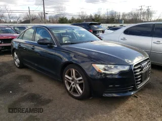 2015 Audi A6 2.0T Premium Plus with VIN WAUGFAFC3FN004928, listed as a Copart auction lot 37121273 with 160,887 mi miles. Bid and sale history available at carsss.com. Image 4.
