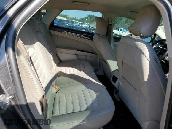 2017 Ford Fusion SE with VIN 3FA6P0HD9HR145391, listed as a Copart auction lot 51796325 with 124,295 mi miles and Clean Title. Bid and sale history available at carsss.com. Image 10.