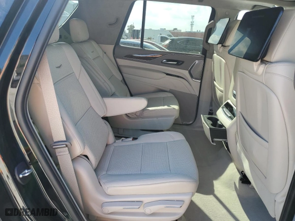 2023 Cadillac Escalade 4WD Sport Platinum with VIN 1GYS4GKL3PR460704, listed as a Copart auction lot 48256255 with 12,922 mi miles and Salvage Title. Bid and sale history available at carsss.com. Image 11.