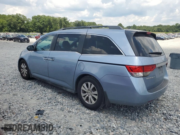 2014 Honda Odyssey EX-L with VIN 5FNRL5H6XEB128145, listed as a Copart auction lot 65729015 with 274,206 mi miles and Clean title. Bid and sale history available at DreamBid. Image 2.