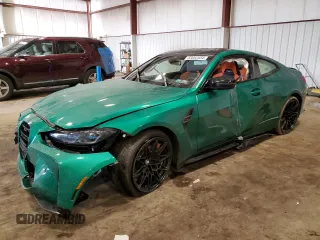2024 BMW M4 Competition xDrive with VIN WBS43AZ01RCP96697, listed as a Copart auction lot 83862654 with 0 mi miles and Salvage Title. Bid and sale history available at carsss.com. Image 1.
