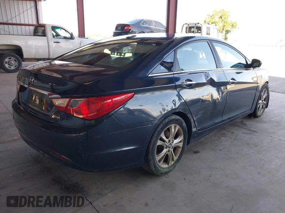 2011 Hyundai Sonata SE with VIN 5NPEC4AC1BH097549, listed as a IAAI auction lot 42028954 with 274,519 mi miles. Bid and sale history available at carsss.com. Image 4.