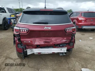 2020 Jeep Compass Limited с VIN 3C4NJDCB0LT233813, выставлен на аукционе Copart как лот 58119515 с пробегом 34 341 миль миль и Списание • Salvage title. История ставок и продаж доступна на DreamBid. Изображение 6.