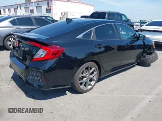 2017 Honda Civic Sedan Si with VIN 2HGFC1E54HH707557, listed as a IAAI auction lot 41883442 with 115,835 mi miles. Bid and sale history available at carsss.com. Image 4.