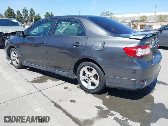 2013 Toyota Corolla L with VIN 2T1BU4EE6DC006700, listed as a IAAI auction lot 41953469 with 1 mi miles. Bid and sale history available at carsss.com. Image 3.