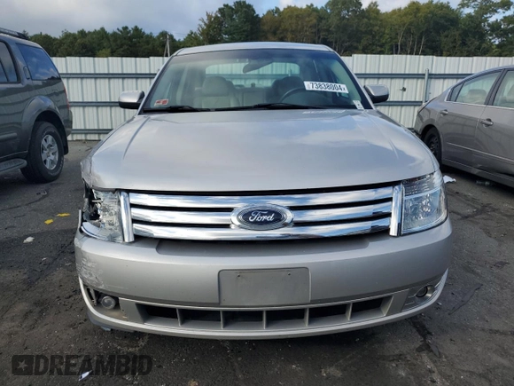 2008 Ford Taurus SEL with VIN 1FAHP24W28G186948, listed as a Copart auction lot 73838004 with 130,088 mi miles and Salvage Title. Bid and sale history available at carsss.com. Image 5.