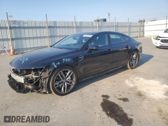 2016 Audi A7 Premium Plus with VIN WAUWMAFC3GN013681, listed as a Copart auction lot 64475455 with 87,646 mi miles and Salvage title. Bid and sale history available at DreamBid. Image 1.