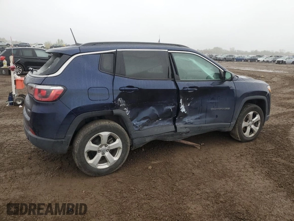 2018 Jeep Compass Latitude с VIN 3C4NJDBBXJT223594, выставлен на аукционе Copart как лот 55035855 с пробегом 92 074 миль миль и Списание • Salvage title. История ставок и продаж доступна на DreamBid. Изображение 3.