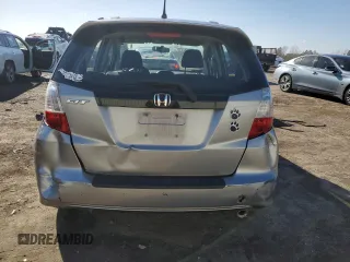 2009 Honda Fit Sport w/Navi with VIN JHMGE88639S020590, listed as a Copart auction lot 48403795 with 0 mi miles and Salvage Title. Bid and sale history available at carsss.com. Image 6.