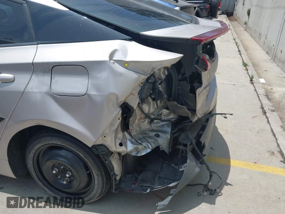 2021 Toyota Prius LE with VIN JTDKAMFP5M3167430, listed as a IAAI auction lot 42462853 with 70,492 mi miles and . Bid and sale history available at DreamBid. Image 22.