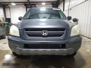2004 Honda Pilot EX with VIN 2HKYF18604H596350, listed as a Copart auction lot 49782115 with 118,430 mi miles and Salvage Title. Bid and sale history available at carsss.com. Image 5.