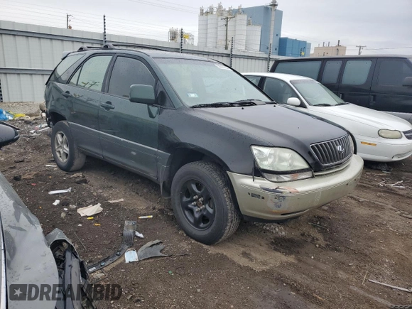 2000 Lexus RX 300 with VIN JT6HF10U8Y0156252, listed as a Copart auction lot 72519354 with 239,412 mi miles and Non Repairable. Bid and sale history available at carsss.com. Image 4.