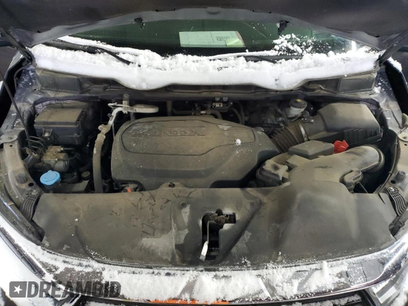 2021 Honda Odyssey EX-L with VIN 5FNRL6H76MB008520, listed as a Copart auction lot 45881615 with 45,964 mi miles and Salvage Title. Bid and sale history available at DreamBid. Image 13.