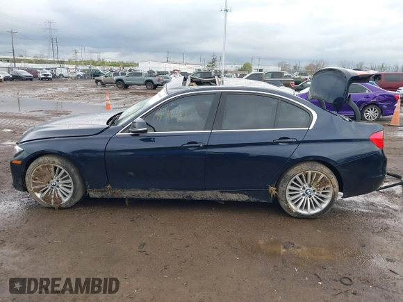 2012 BMW 3 Series 328i with VIN WBA3A5C53CF349506, listed as a IAAI auction lot 41940691 with 79,636 mi miles and . Bid and sale history available at carsss.com. Image 15.