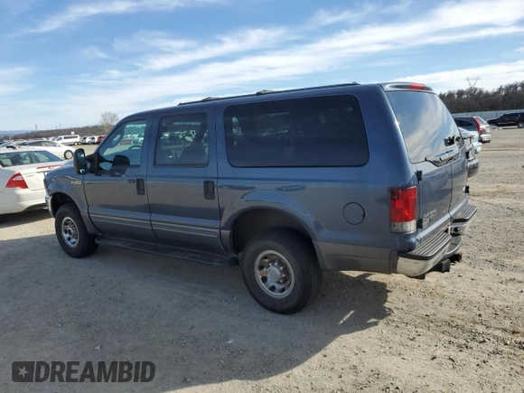 2003 Ford Excursion XLT with VIN 1FMNU41SX3EA99432, listed as a Copart auction lot 46839865 with 241,831 mi miles and Salvage title. Bid and sale history available at DreamBid. Image 2.