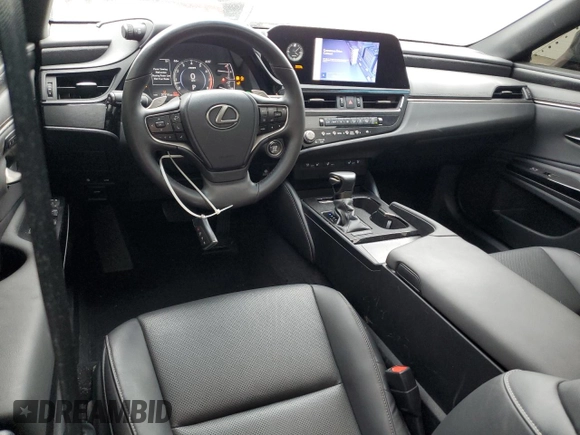 2023 Lexus ES 350 with VIN 58ADZ1B13PU150596, listed as a Copart auction lot 55515215 with 20,314 mi miles and Salvage title. Bid and sale history available at DreamBid. Image 8.