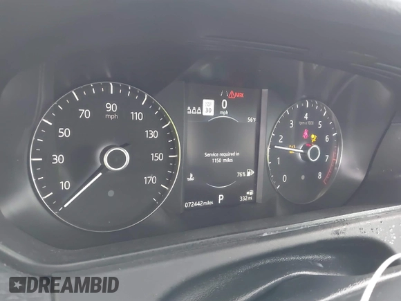 2020 Land Rover Range Rover Velar R-Dynamic S z VIN SALYK2EX5LA242529, wystawiony jako IAAI lot #41453257 z przebiegiem 72 442 mil mil oraz . Historia ofert i sprzedaży dostępna na DreamBid. Obrazek 7.